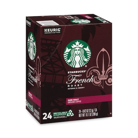 Starbucks French Roast K-Cups, PK24 12434813